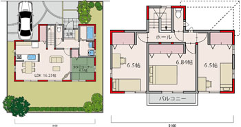 4LDK【29坪】たっぷり収納と畳コーナーのある間取りプラン