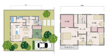 5LDK【35坪】趣味の部屋がある間取りプラン