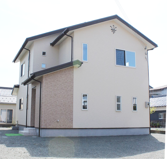 小浜市:延床面積36坪 スキップフロアとロフトがある2階建て住宅の間取り 小浜市:延床面積36坪 スキップフロアとロフトがある2階建て住宅の間取り